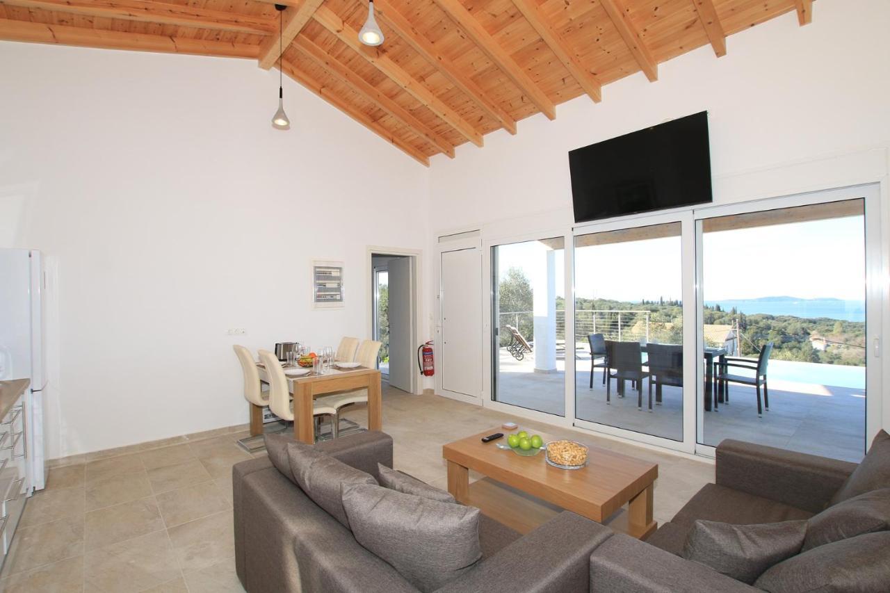 Sunset Sea View Villa 6 Arillas (Corfu) Exterior foto